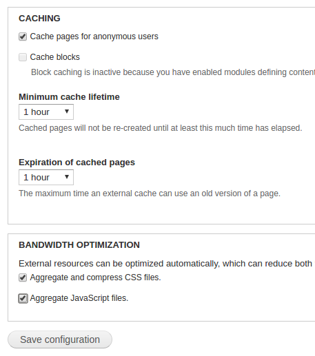 Drupal Cache